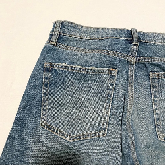 Zara TRF Womens Size 6 Classic Denim Straight Jeans - Picture 11 of 14